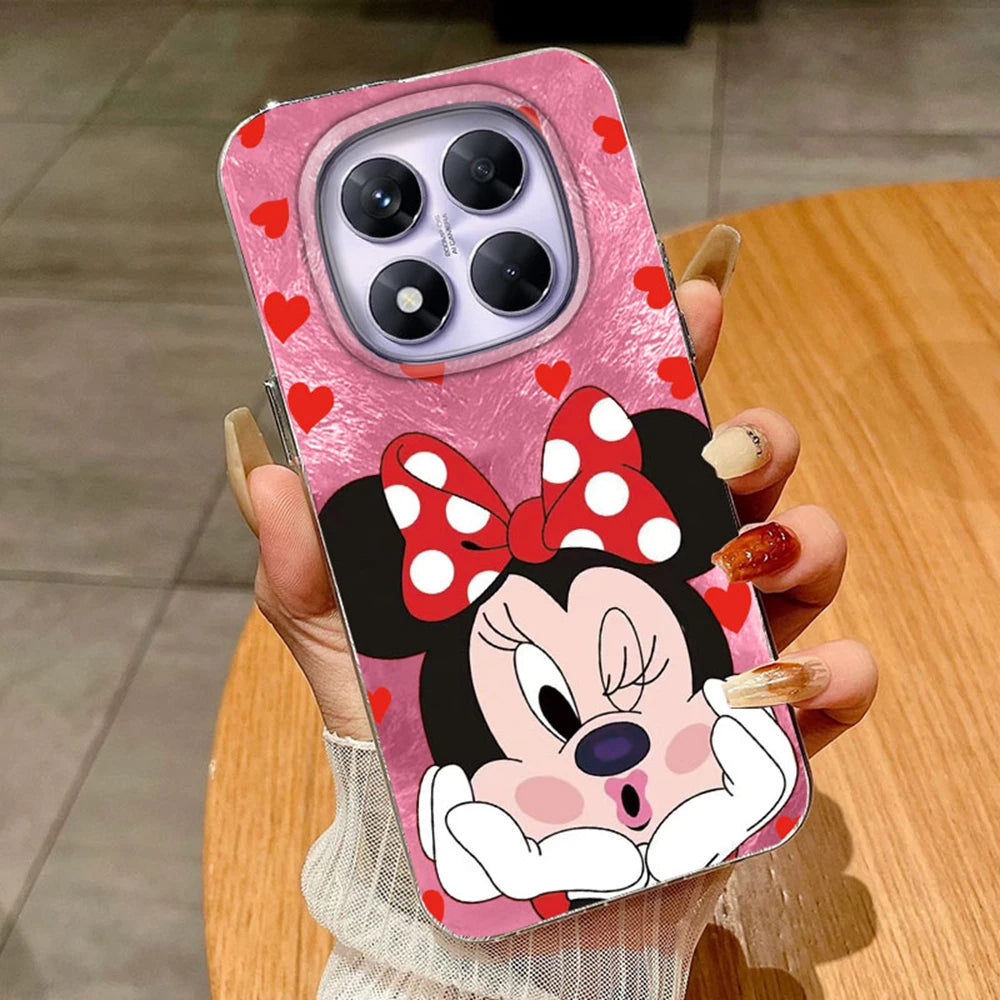 Add a touch of Disney magic to your Xiaomi with this Minnie Mouse Heart Bowknot Case! Cute, protective, and perfectly styled for fans of all ages
