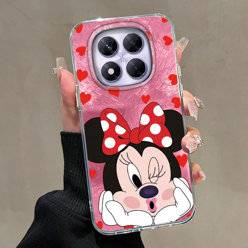 Add a touch of Disney magic to your Xiaomi with this Minnie Mouse Heart Bowknot Case! Cute, protective, and perfectly styled for fans of all ages