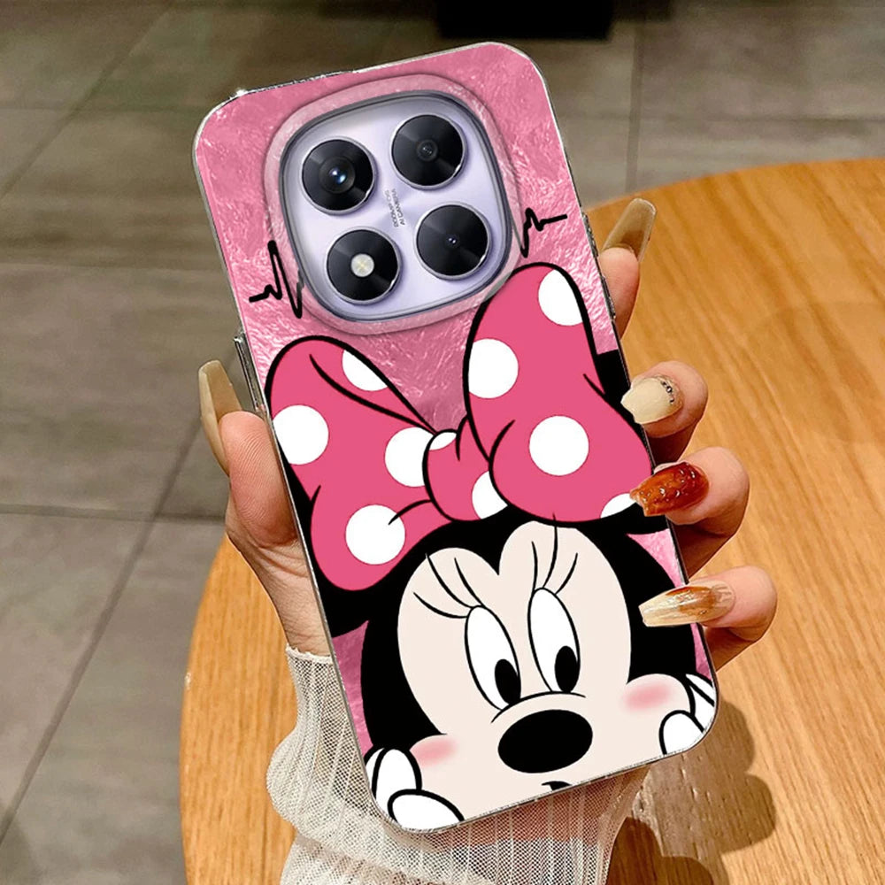 Add a touch of Disney magic to your Xiaomi with this Minnie Mouse Heart Bowknot Case! Cute, protective, and perfectly styled for fans of all ages