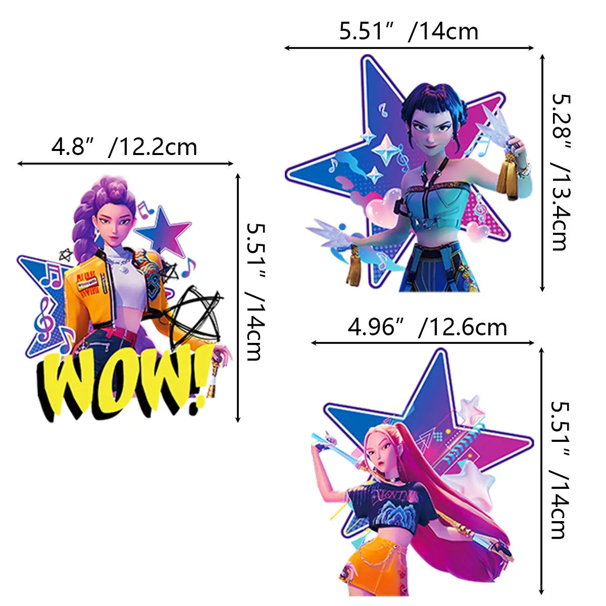 Power up your celebration with this KPop Demon Hunters Birthday Party Set! Featuring adorable Rumi, Mira, and Zoey designs, this themed kit brings action-packed fun to any party